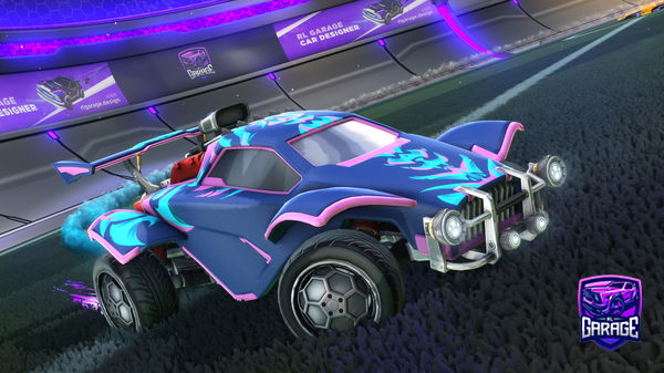 A Rocket League car design from ETJuniors