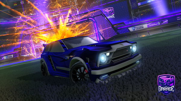 A Rocket League car design from rk61gtx