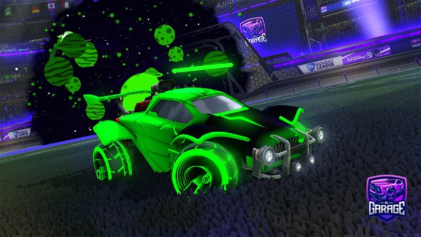 A Rocket League car design from Looted873
