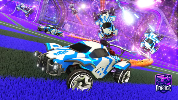 A Rocket League car design from DanielEaster