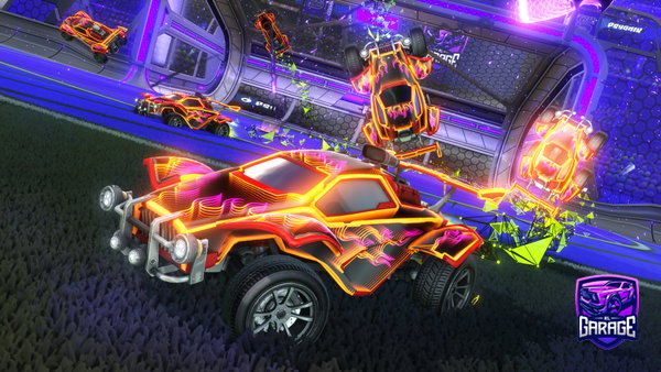 A Rocket League car design from Subreme10