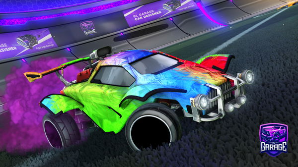 A Rocket League car design from osceanrl