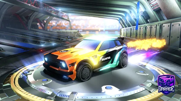 A Rocket League car design from ToastRL0_0