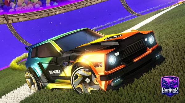 A Rocket League car design from MrTeaRl