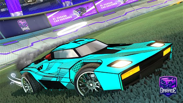 A Rocket League car design from aexcu