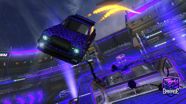 A Rocket League car design from iQwnyy