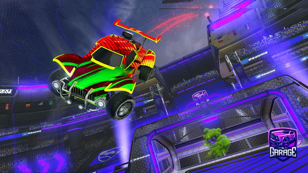 A Rocket League car design from Dxriaaan