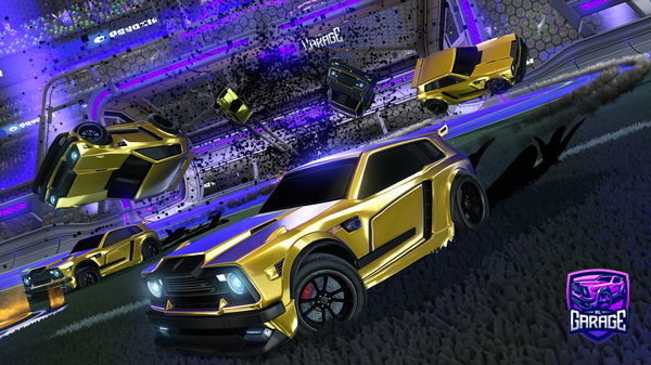 A Rocket League car design from not_Quadra