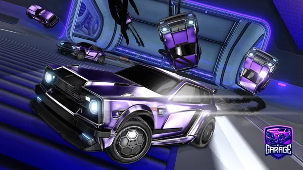 A Rocket League car design from Dfam_LR