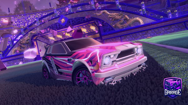 A Rocket League car design from skajp