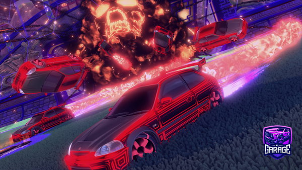 A Rocket League car design from Mefazemonster