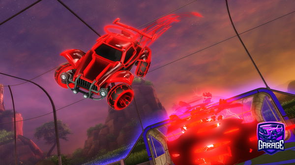 A Rocket League car design from enderben15