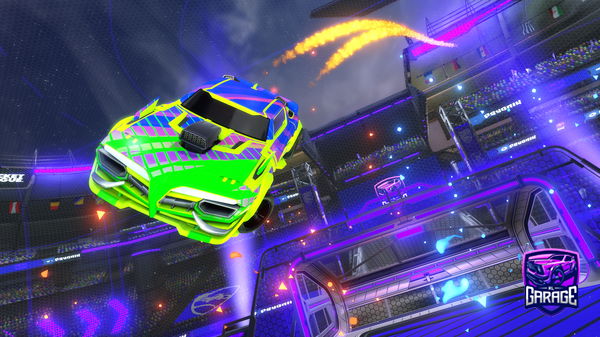 A Rocket League car design from p_silv