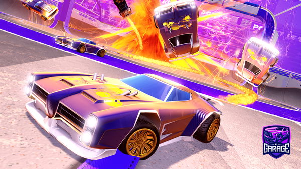 A Rocket League car design from Fllow_exe