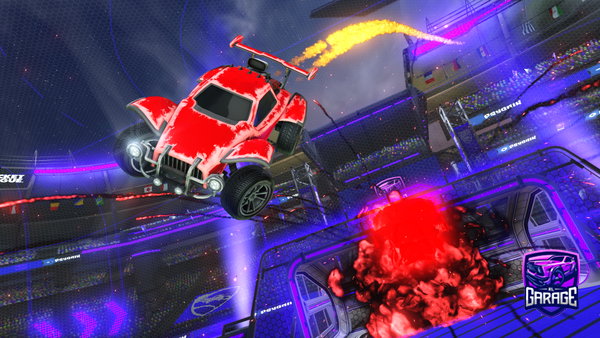 A Rocket League car design from Blackhole12