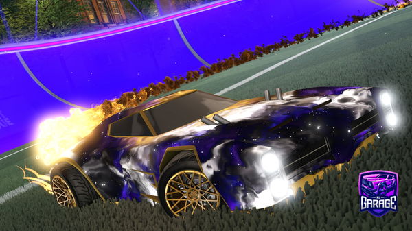A Rocket League car design from VenomMedia