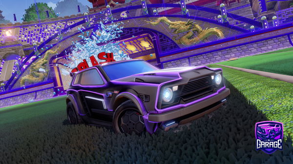 A Rocket League car design from yupyuppep