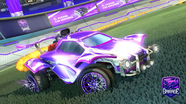 A Rocket League car design from isuckatrlol