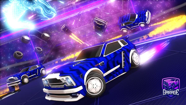 A Rocket League car design from Futausor