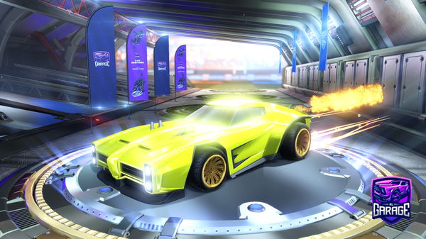 A Rocket League car design from Coccocroccoloco