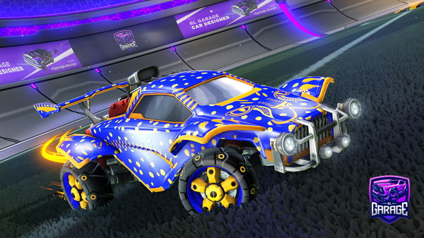 A Rocket League car design from NeonBanana7