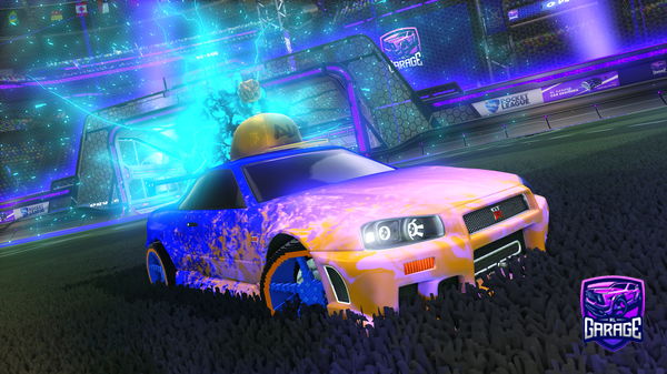 A Rocket League car design from PS4_or_Epic_KaineH9