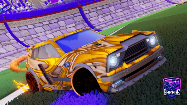 A Rocket League car design from BDubsIsMe