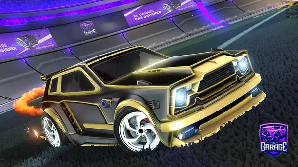 A Rocket League car design from Zogbod