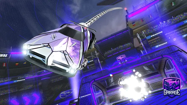 A Rocket League car design from Wyotron