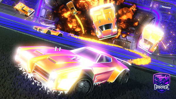 A Rocket League car design from oliver4535