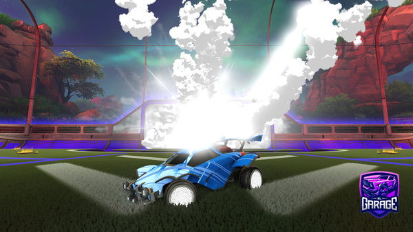 A Rocket League car design from Bork0