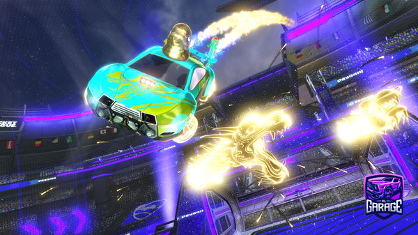 A Rocket League car design from PizzaDunker137