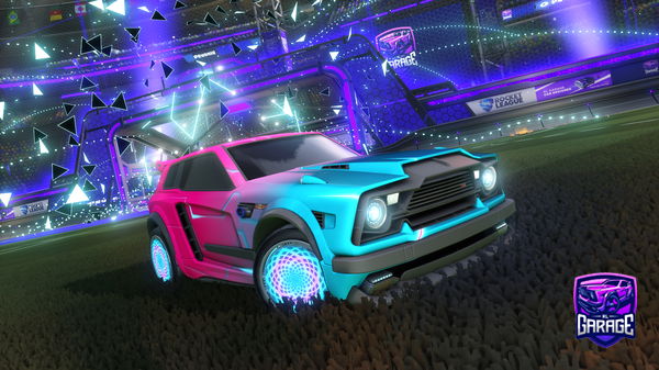 A Rocket League car design from xclusvdylan