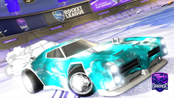 A Rocket League car design from OmegaActive