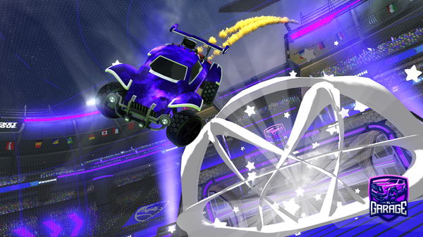 A Rocket League car design from arvin10