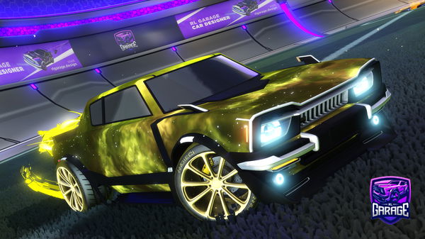 A Rocket League car design from JMarkall