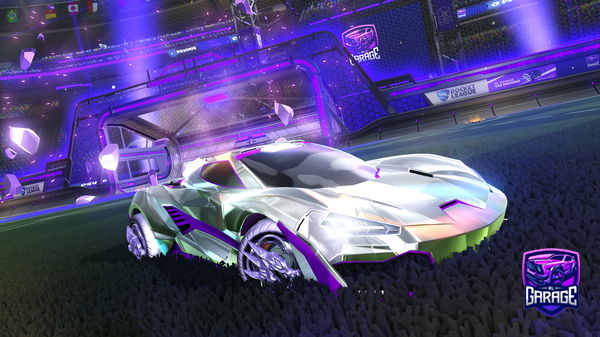 A Rocket League car design from DartAce91