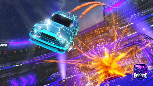 A Rocket League car design from Theduckrules