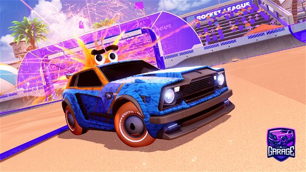 A Rocket League car design from One5150