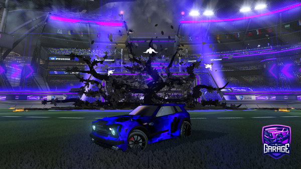 A Rocket League car design from juuaannr