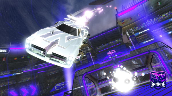 A Rocket League car design from FL4YC0N