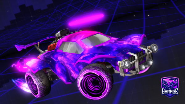 A Rocket League car design from Nitrox17