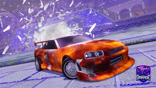 A Rocket League car design from Freederty