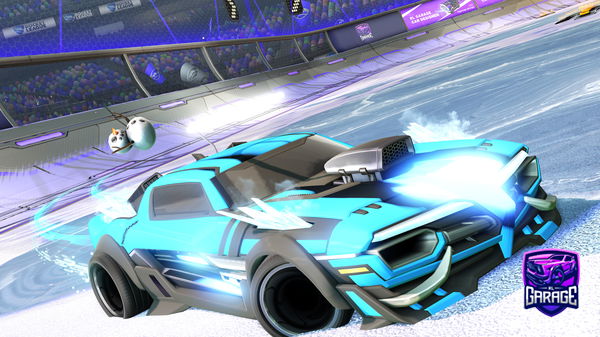A Rocket League car design from Playhousedisneybfb2010