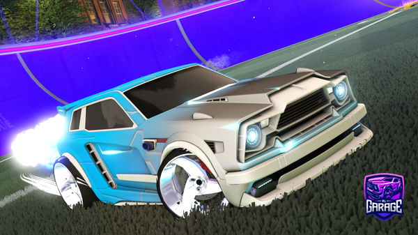 A Rocket League car design from EkiFace
