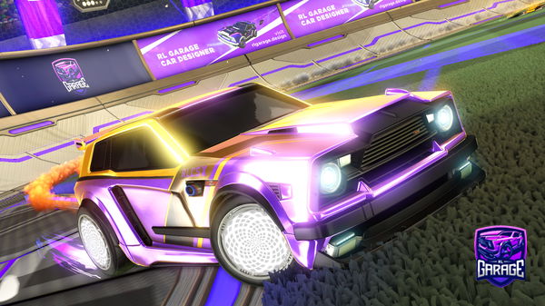 A Rocket League car design from Ttvsj84