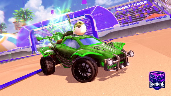 A Rocket League car design from NemoDory