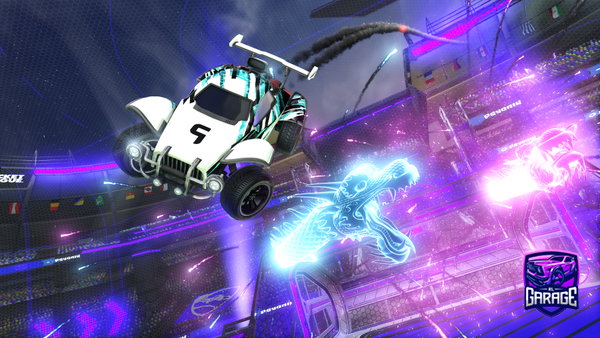 A Rocket League car design from Yacobay