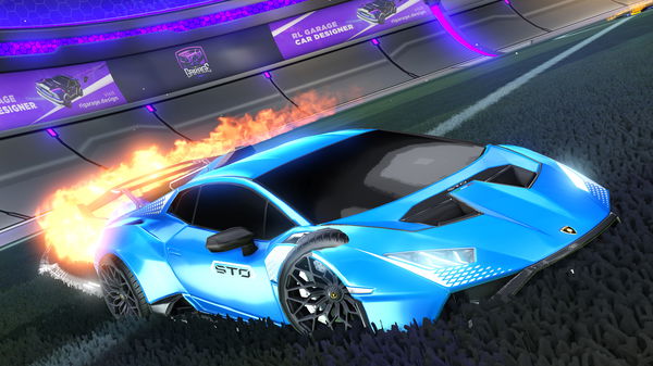 A Rocket League car design from rvdvvdv