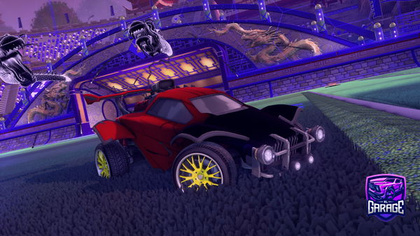 A Rocket League car design from vulturexn